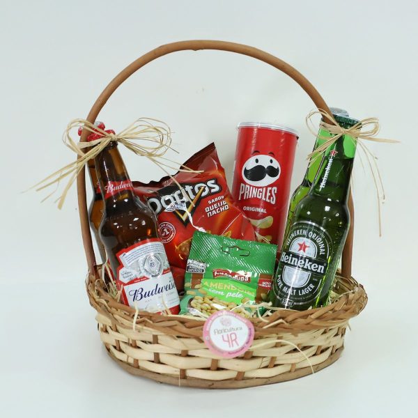 Cesta para presentear. Floricultura em Joinville