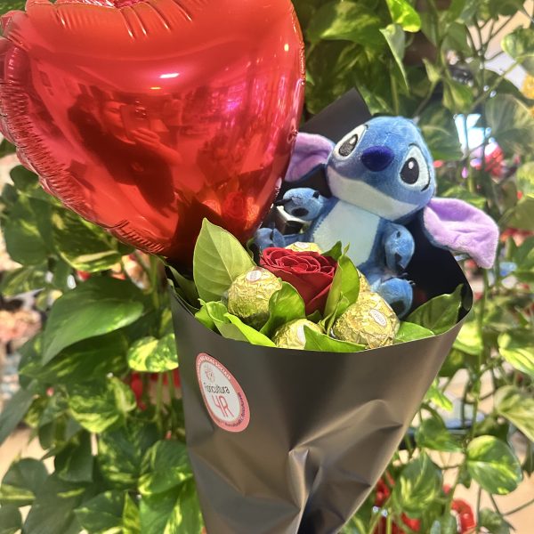 Buquê Stitch Especial | Pelúcia P