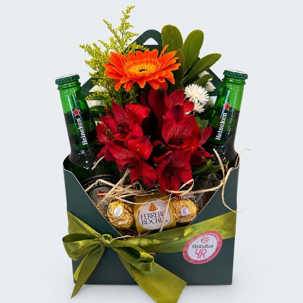 Envelope "Entre Flores e Brindes"